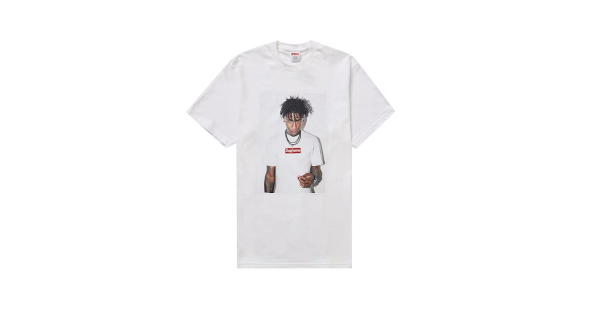 Supreme NBA Youngboy Tee White | SUPREME-00082 | Laced