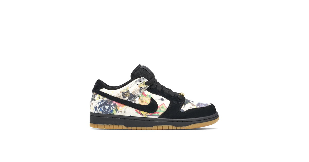 Nike SB Dunk Low x Supreme Rammellzee | FD8778-001 | Laced