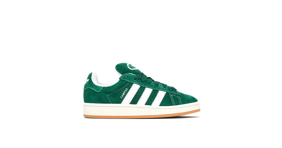 adidas gazelle silver green womens Adidas Campus 00s Dark Green Cloud White main image 0
