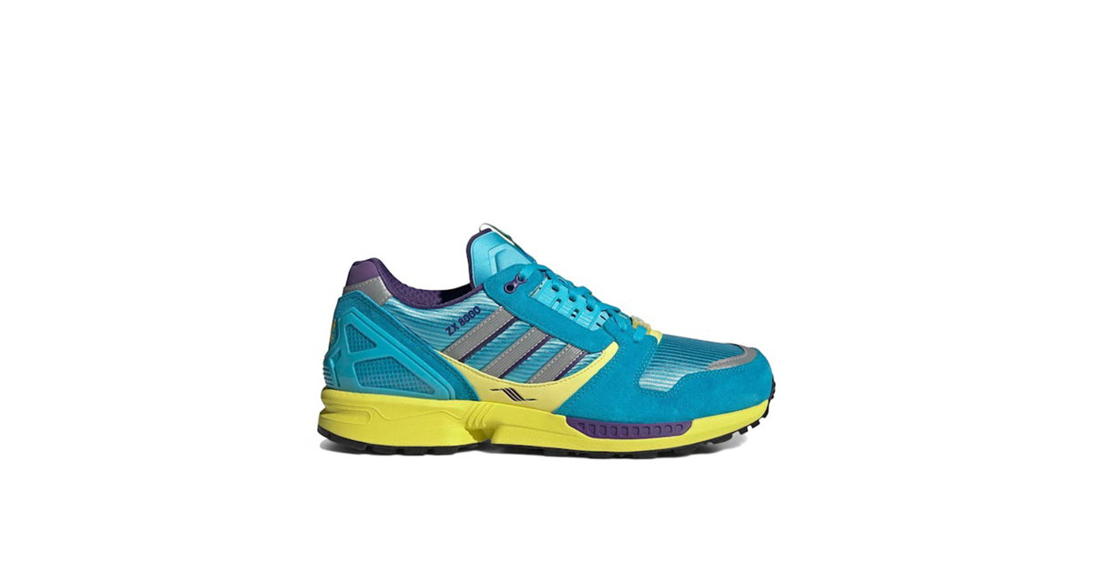 Adidas ZX 8000 Consortium Blue Glow Unity Purple | JQ6739 | Laced
