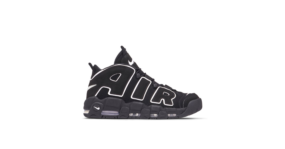 Nike Air More Uptempo Black White | 414962-002 | Laced