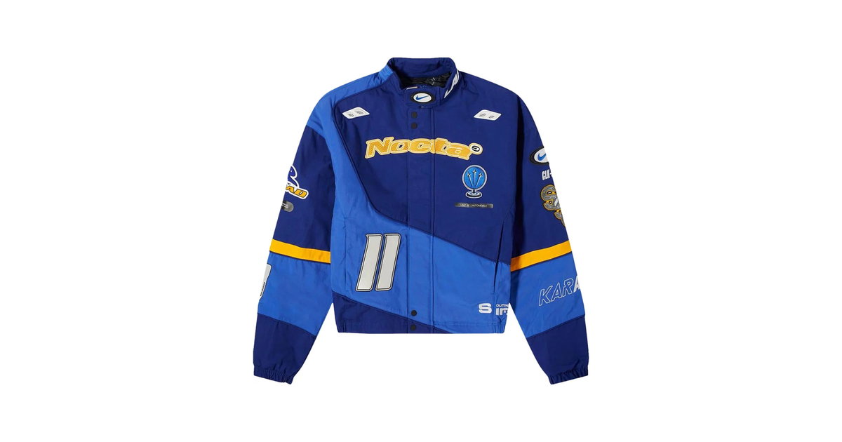 Nike x NOCTA L'Art Racing Jacket Deep Royal Blue/Racer Blue