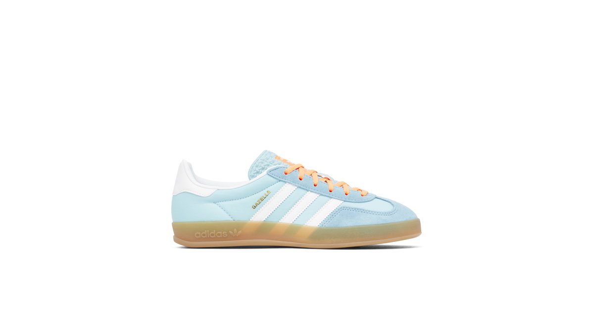 adidas gazelle silver green womens adidas Gazelle Indoor Preloved Blue Gum  Everything Butta