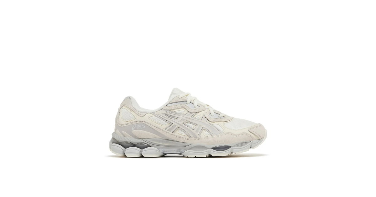 シークエンス3.クリーム➕ ASICS Gel-NYC Cream Grey | 1203A739-100 | Laced