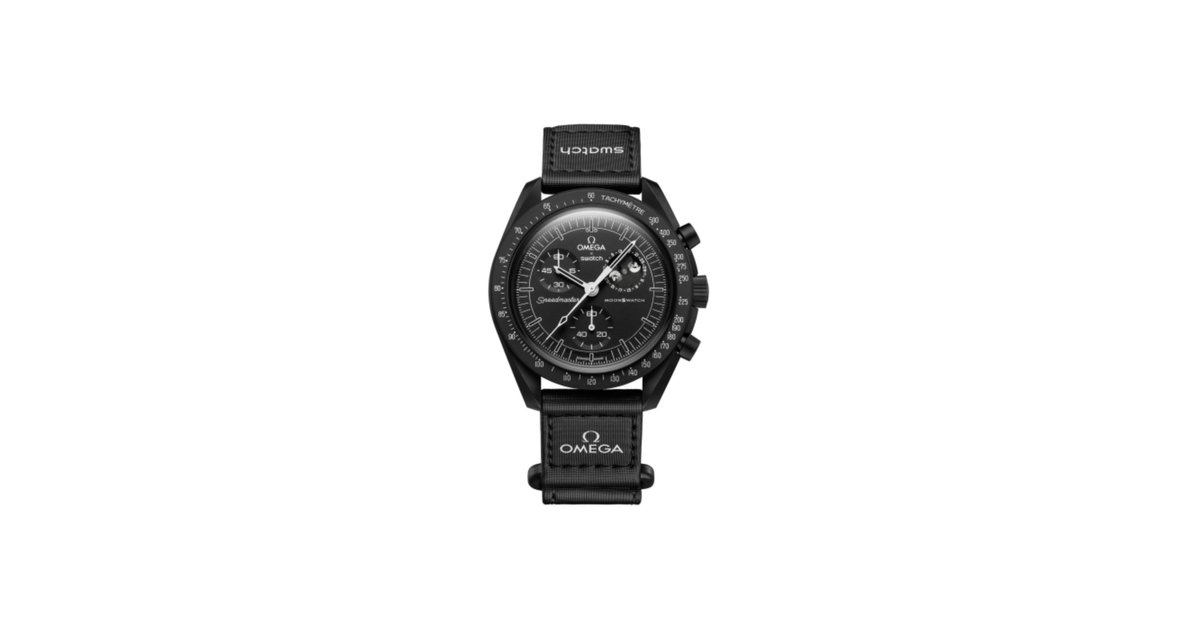 Swatch x Omega Bioceramic Moonswatch Mission To Moonphase Snoopy
