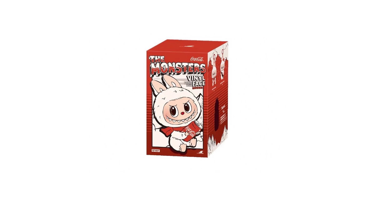 Pop Mart Labubu The Monsters Coca Cola Series Vinyl Face Single