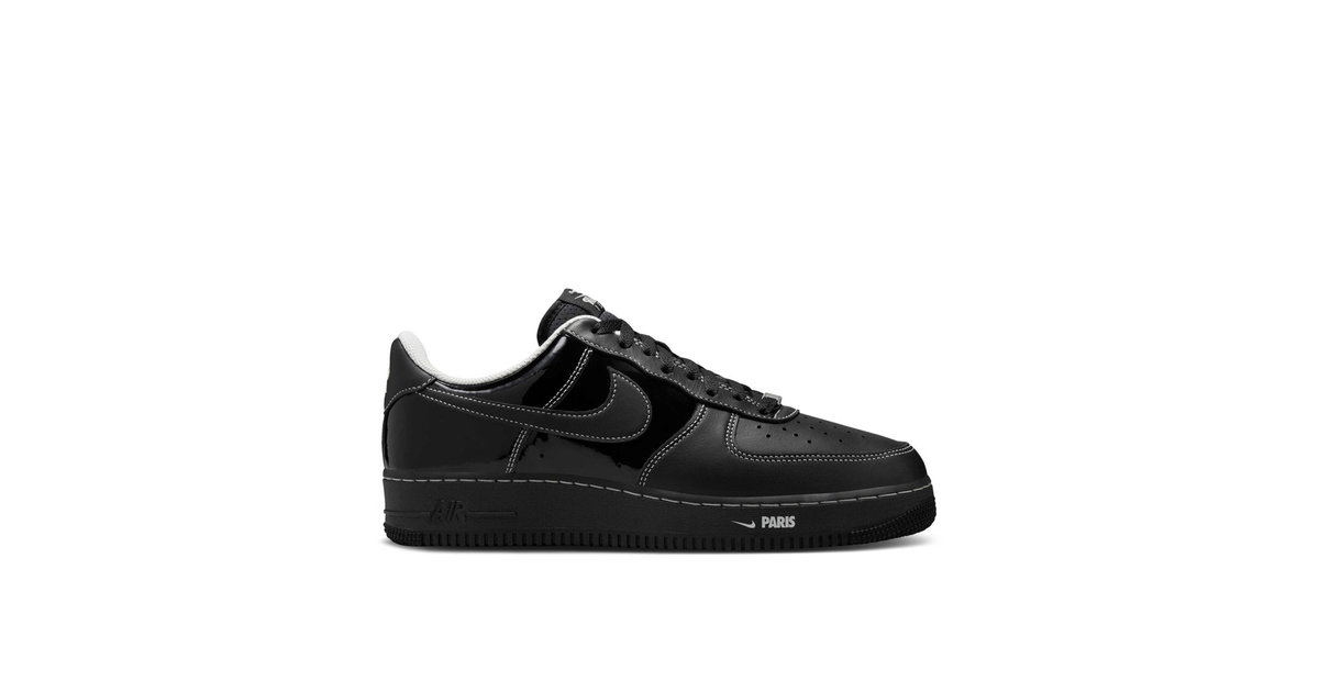 Nike Air Force 1 Low City Pack Paris Patent | HV6226-001 | Laced