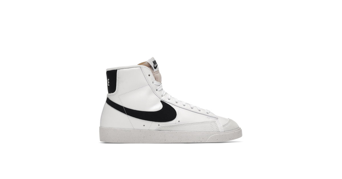 Nike Blazer Mid 77 Next Nature White Black Womens | DO1344-101 | Laced