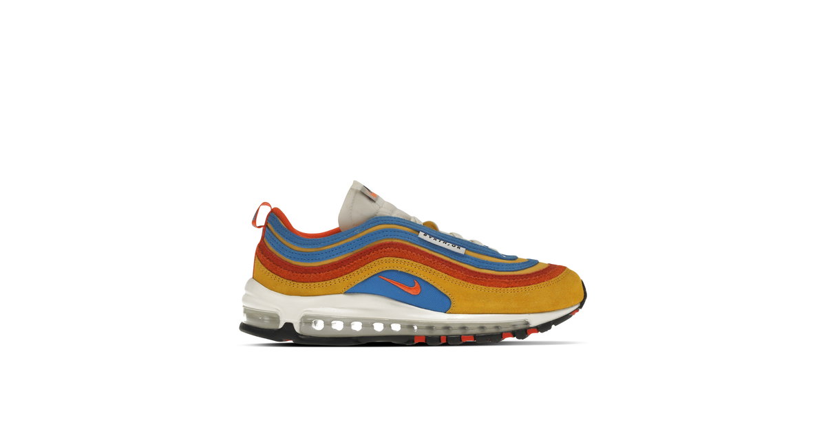 Nike Air Max 97 SE Running Club Photo Blue Pollen White DH1085-700 Men\'s Size 8 Multicolor Nike Air Max 97 SE  main image 3
