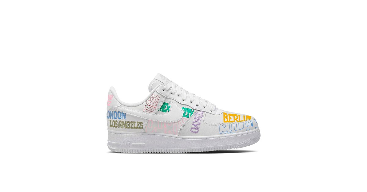 Nike Air Force 1 Low World Tour White | II1549-100 | Laced