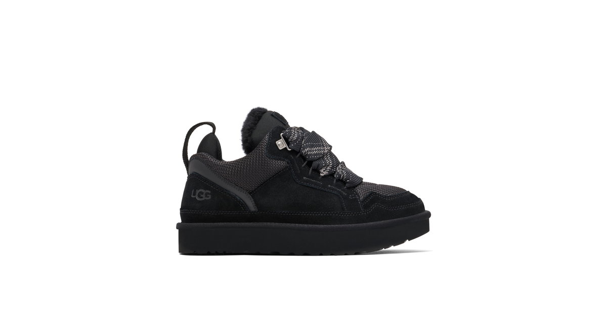 UGG Lowmel Black Womens | 1144032-BLK | Laced
