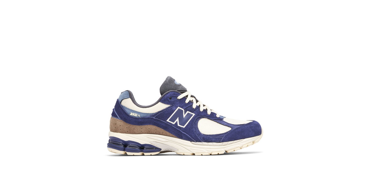 New Balance 2002R Navy Cream | M2002RG | Laced