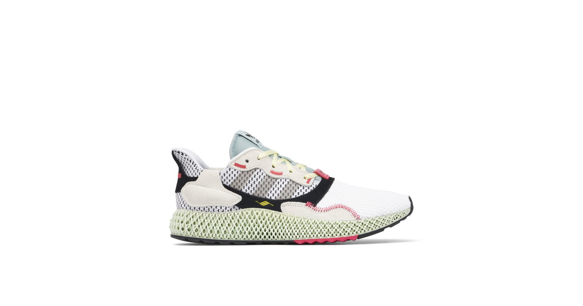 Adidas ZX 4000 4D White Grey | B42203 | Laced Adidas ZX 4000 4D White Grey | B42203 | Laced