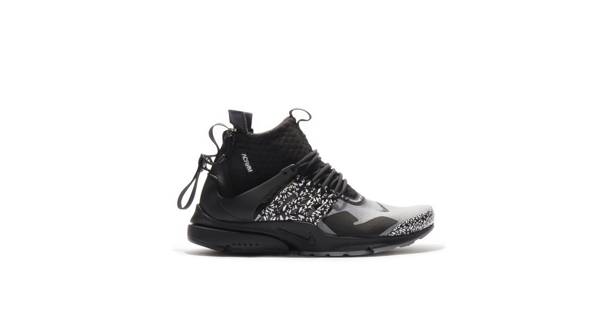 Air Presto Mid Cool Grey x Acronym | AH7832-001 | Laced