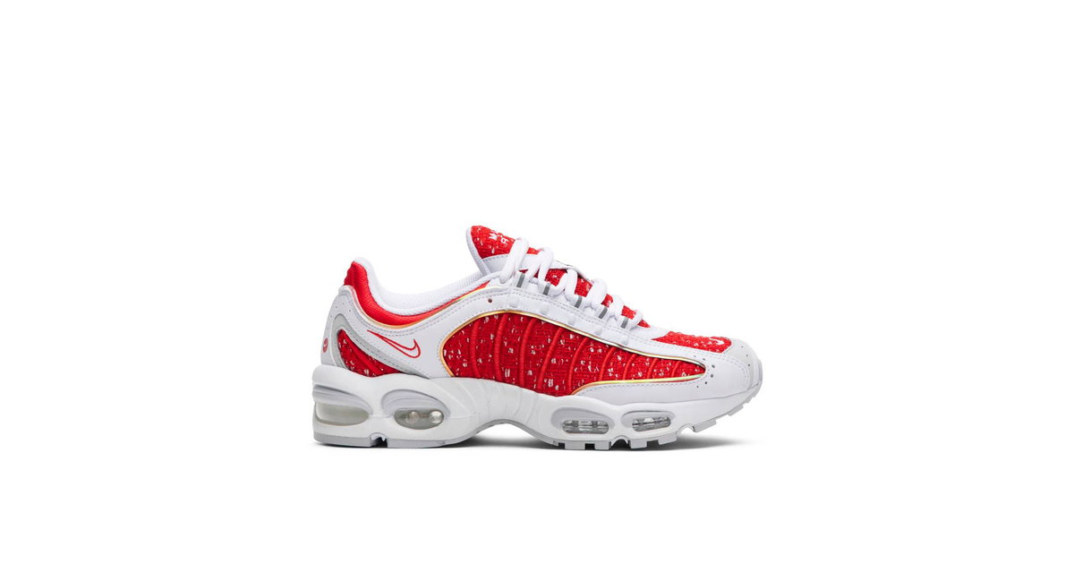 Supreme x Air Max Tailwind 4 Red | AT3854-100 | Laced
