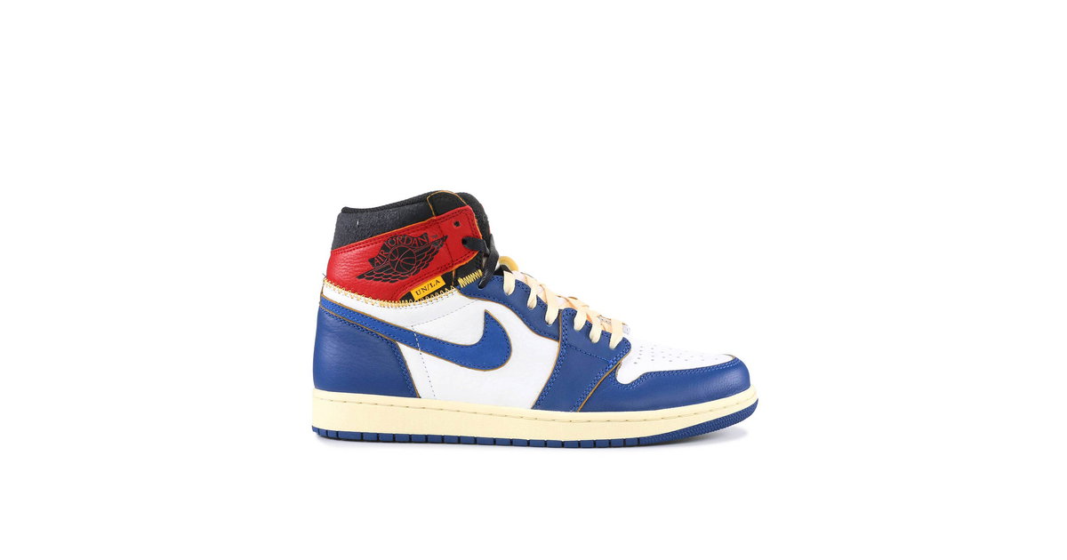 Air Jordan 1 Retro High Union Los Angeles Blue Toe | BV1300-146