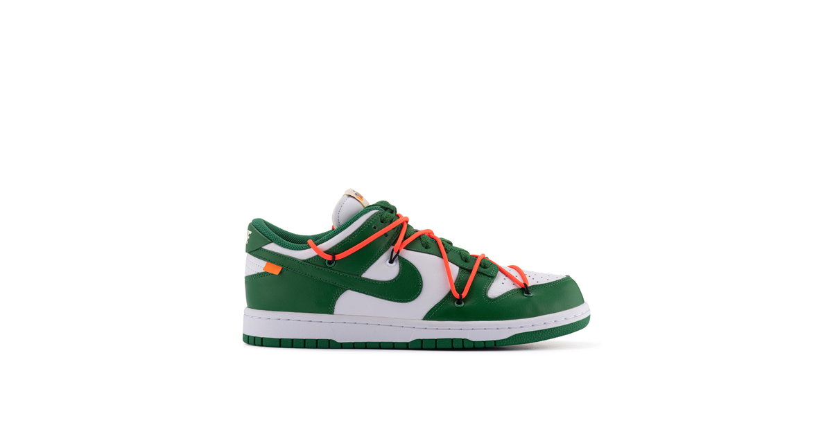 Nike Dunk Low x Off-White Pine Green | CT0856-100 | Laced