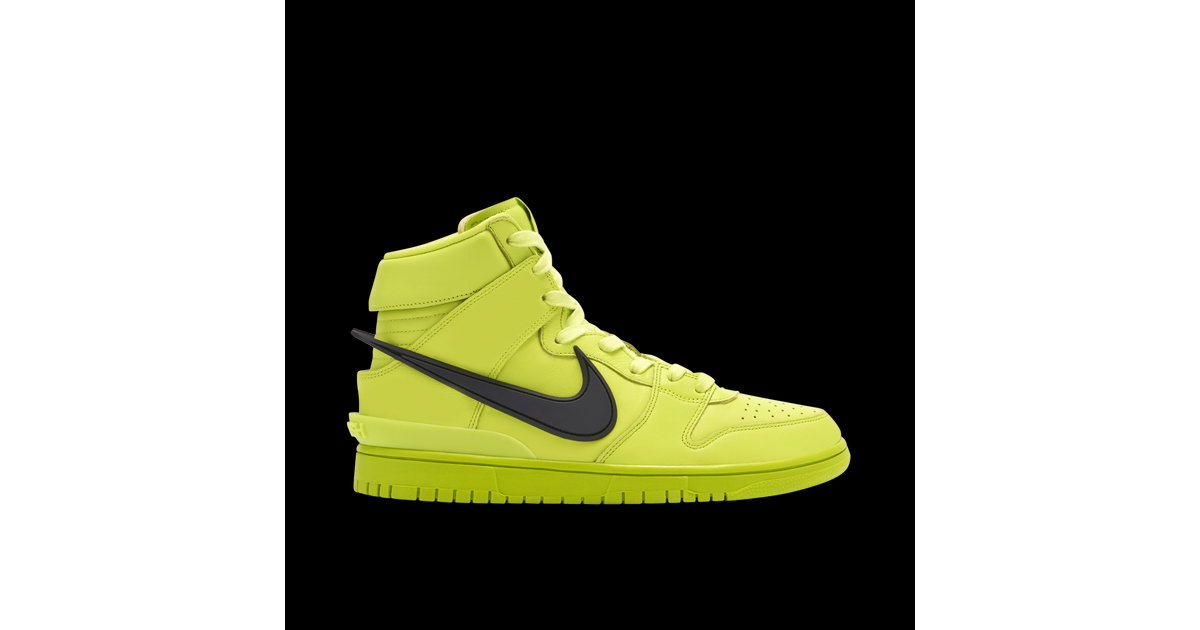 Nike Dunk High x AMBUSH Flash Lime | CU7544-300 | Laced Nike Dunk High x AMBUSH Flash Lime | CU7544-300 | Laced