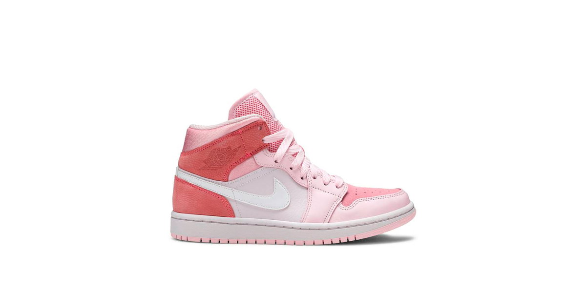 Air Jordan 1 Mid Digital Pink | CW5379-600 | Laced