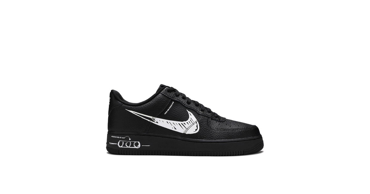 Nike Air Force 1 Low Sketch Black | CW7581-001 | Laced
