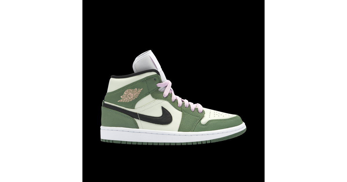 Air Jordan 1 Mid SE Dutch Green Womens | CZ0774-300 | Laced