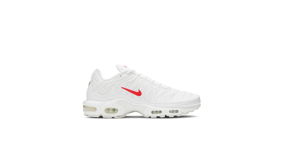 Supreme x Air Max Plus TN White | DA1472-100 | Laced
