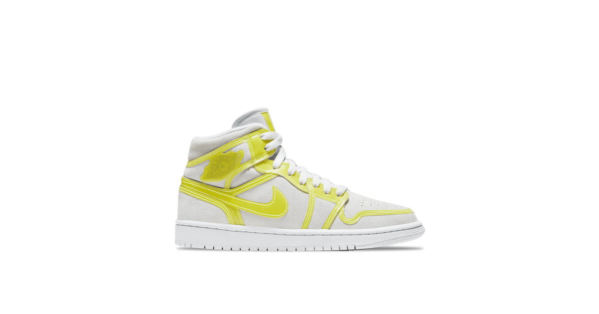 Air Jordan 1 Mid LX Off White Opti Yellow Womens | DA5552-107 | Laced