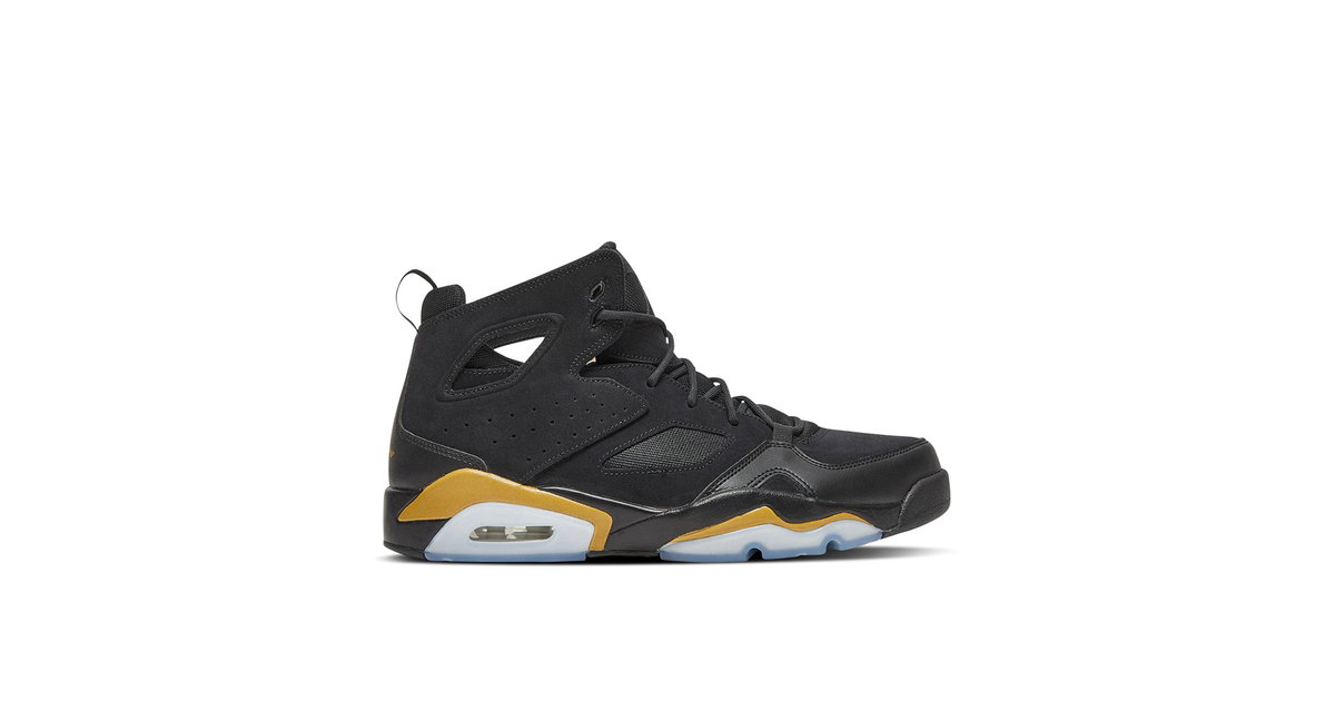 Nike Air Jordan Flight Club \'91 Retro Black Gold DC7329-007 Men’s Size 10 NIKE AIR JORDAN FLIGHT CLUB 91 BLACK-METALLIC GOLD SZ 10  main image 3