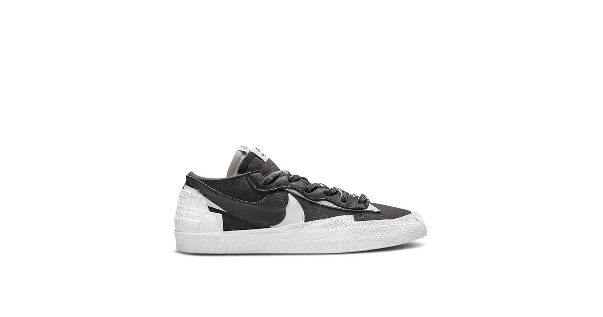 Sacai x Nike Blazer Low Iron Grey | DD1877-002 | Laced