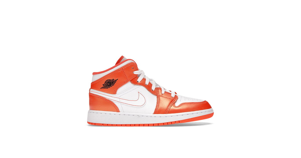 Air Jordan 1 Mid Metallic Orange GS | DM4228-800 | Laced