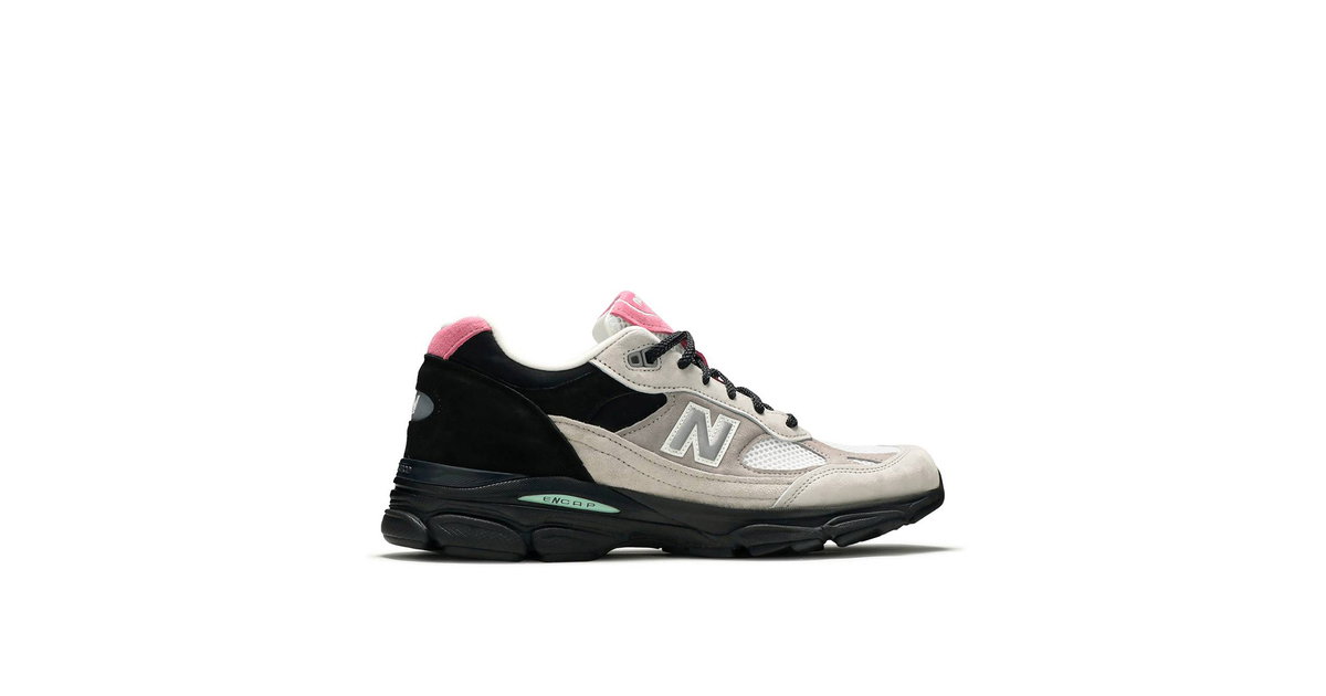 New Balance 991.9 Made In UK Grey Pink | M9919FR | Laced