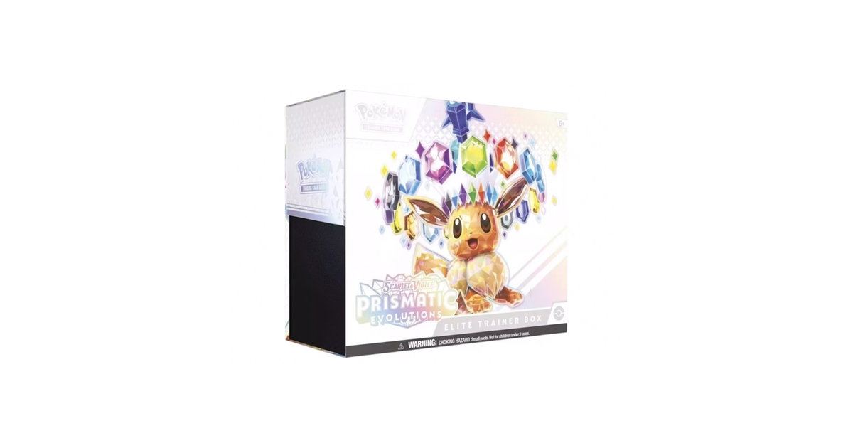 Pokémon Scarlet & Violet Prismatic Evolutions Elite Trainer Box