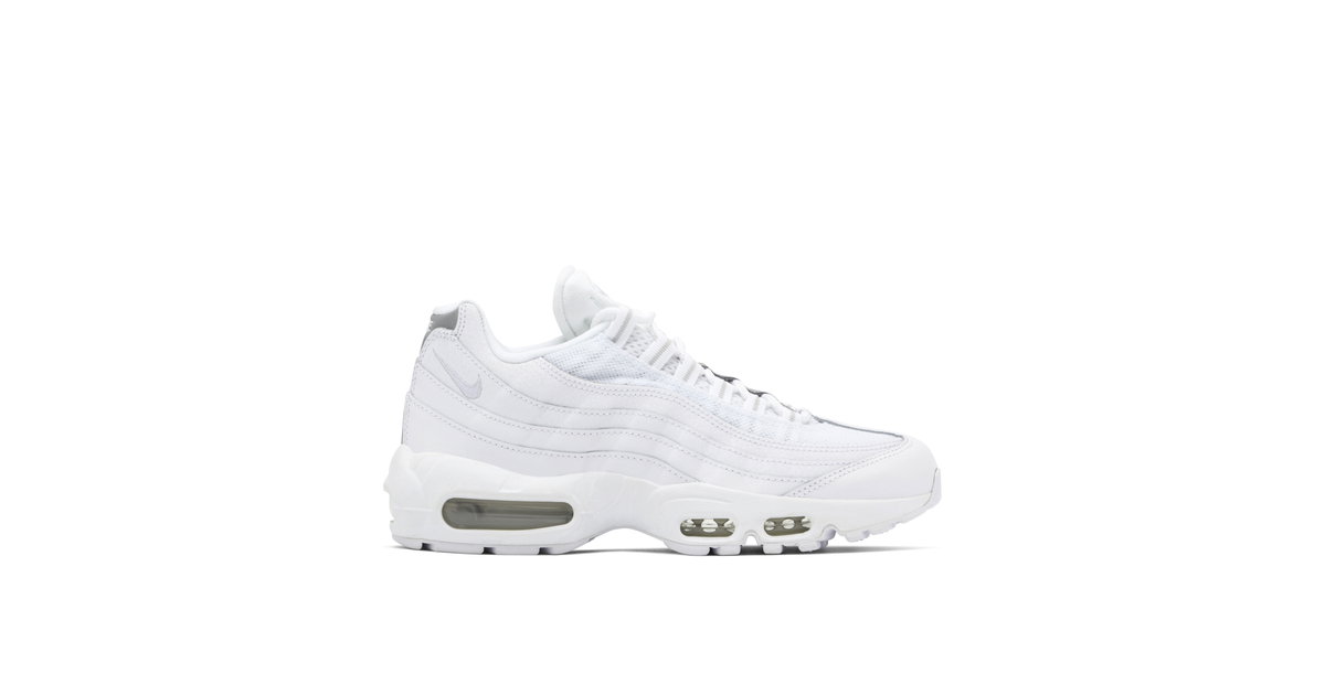 Nike Air Max 95 Essential White Silver | AT9865-100 | Laced