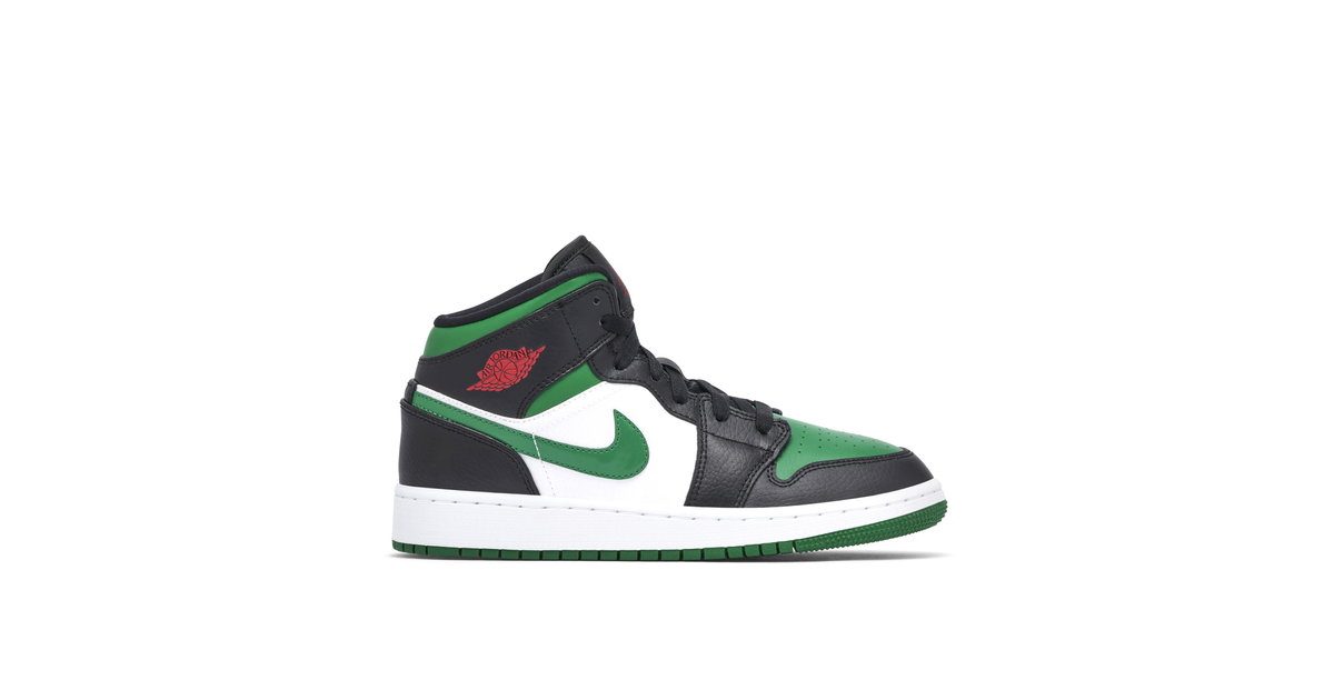 Air Jordan 1 Mid Pine Green GS | 554725-067 | Laced