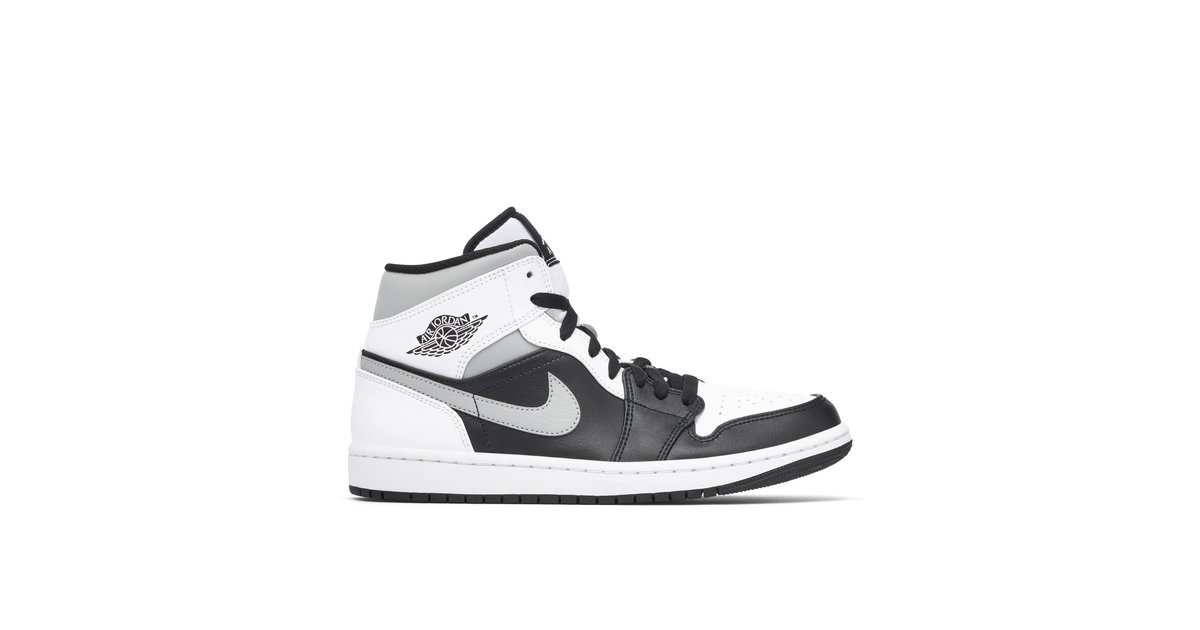 Air Jordan 1 Mid White Shadow | 554724-073 | Laced