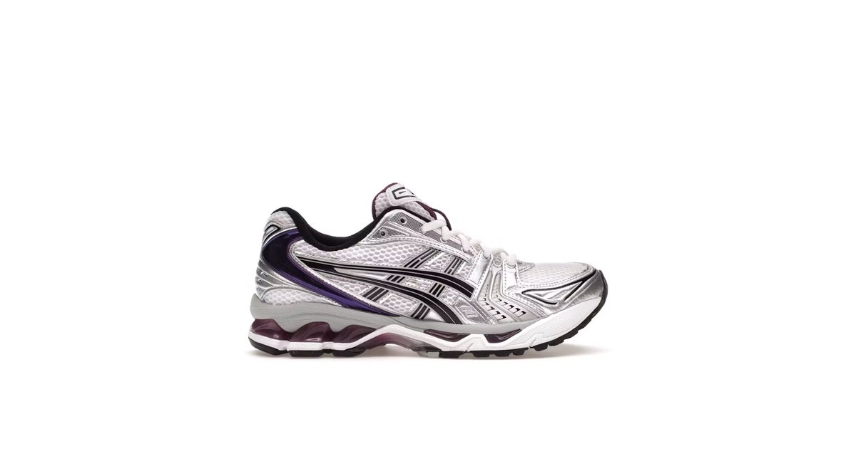 ASICS Gel-Kayano 14 White Dark Grape Womens | 1202A056-111 | Laced