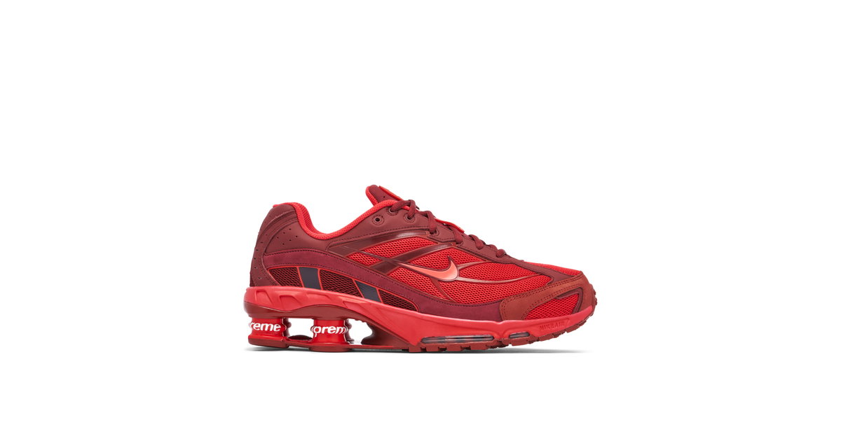 Nike Shox Ride 2 SP x Supreme Red | DN1615-600 | Laced