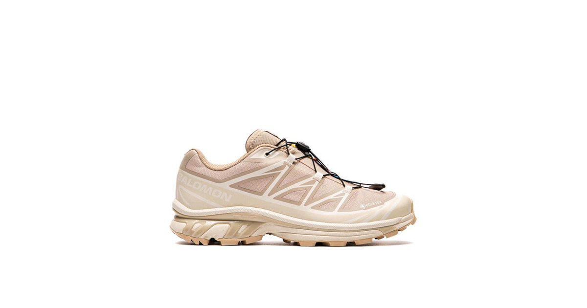 Salomon XT-6 Gore-Tex Oxford Tan Almond Milk | L47732400 | Laced