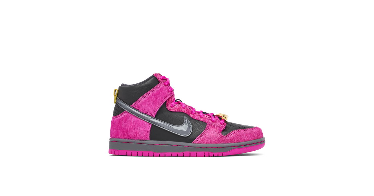 Nike SB Dunk High x Run The Jewels Pink Black | DX4356-600 | Laced