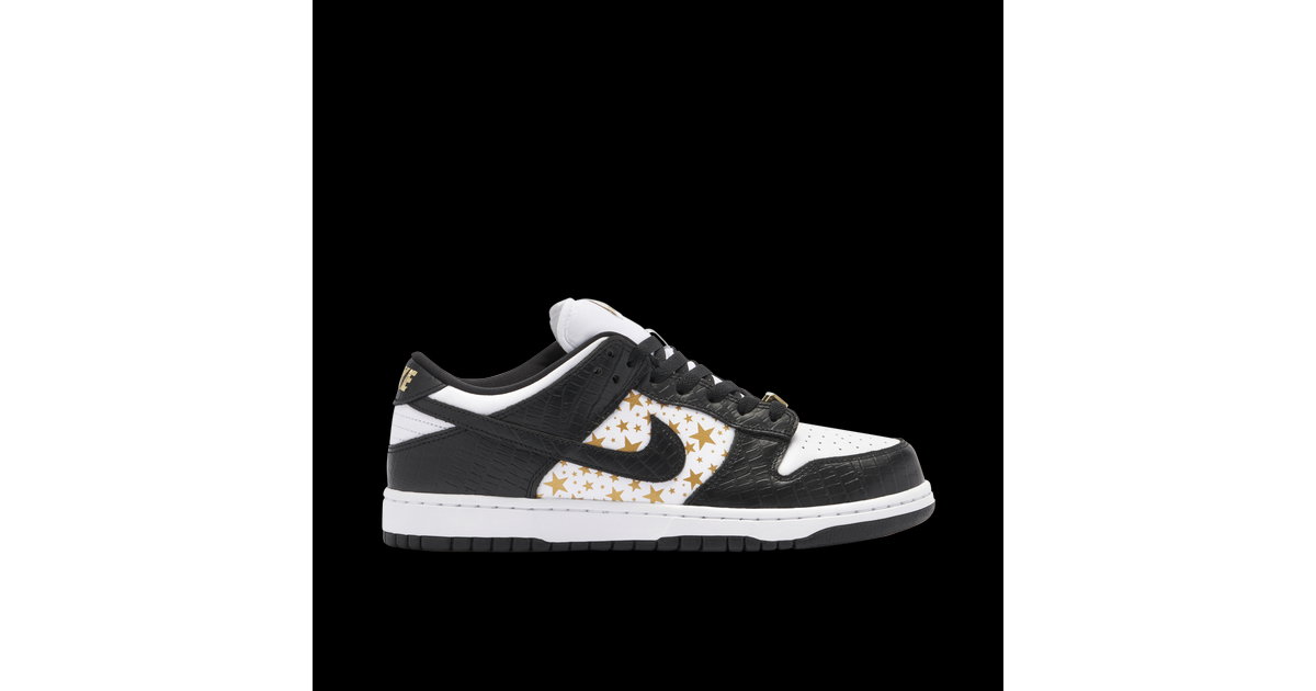 Supreme x Nike SB Dunk Low Stars Black | DH3228-102 | Laced