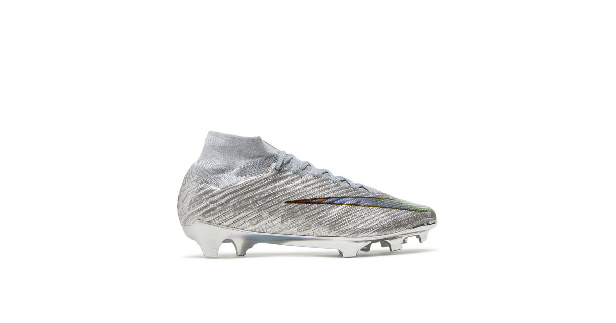 Nike Zoom Mercurial Superfly 9 Elite XXV SE FG Metallic Silver