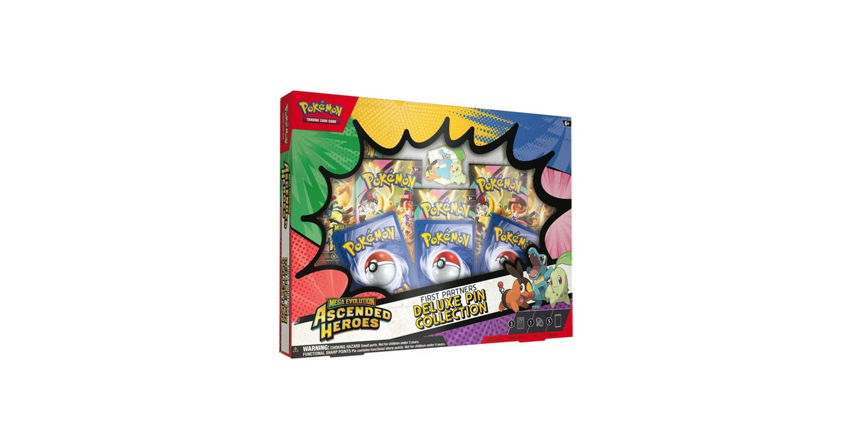 2026 Pokemon Mega Evolution Ascended Heroes Deluxe Pin Collection