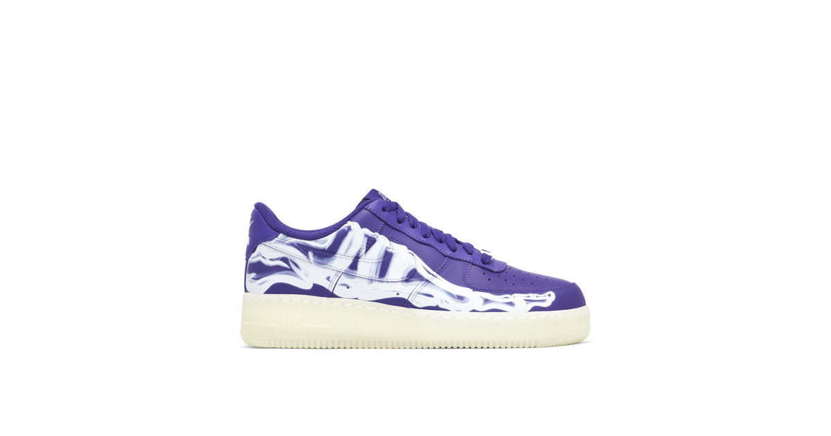 Nike Air Force 1 Skeleton Purple | CU8067-500 | Laced