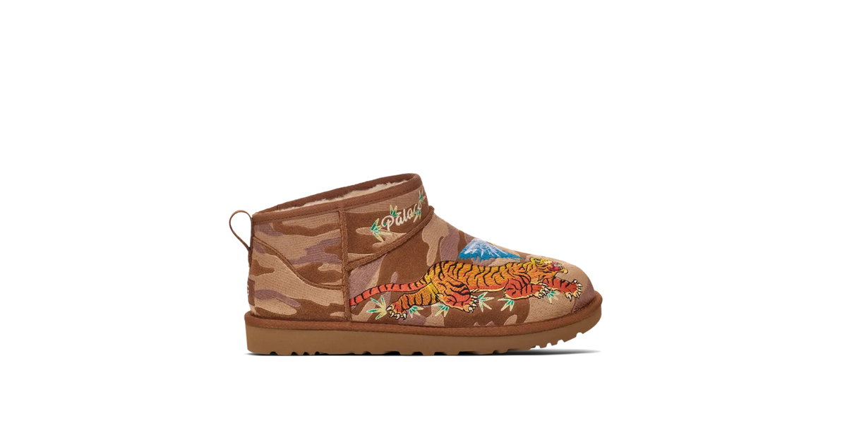 UGG Classic Ultra Mini x Palace Camouflage Brown | 1172071-CTCM
