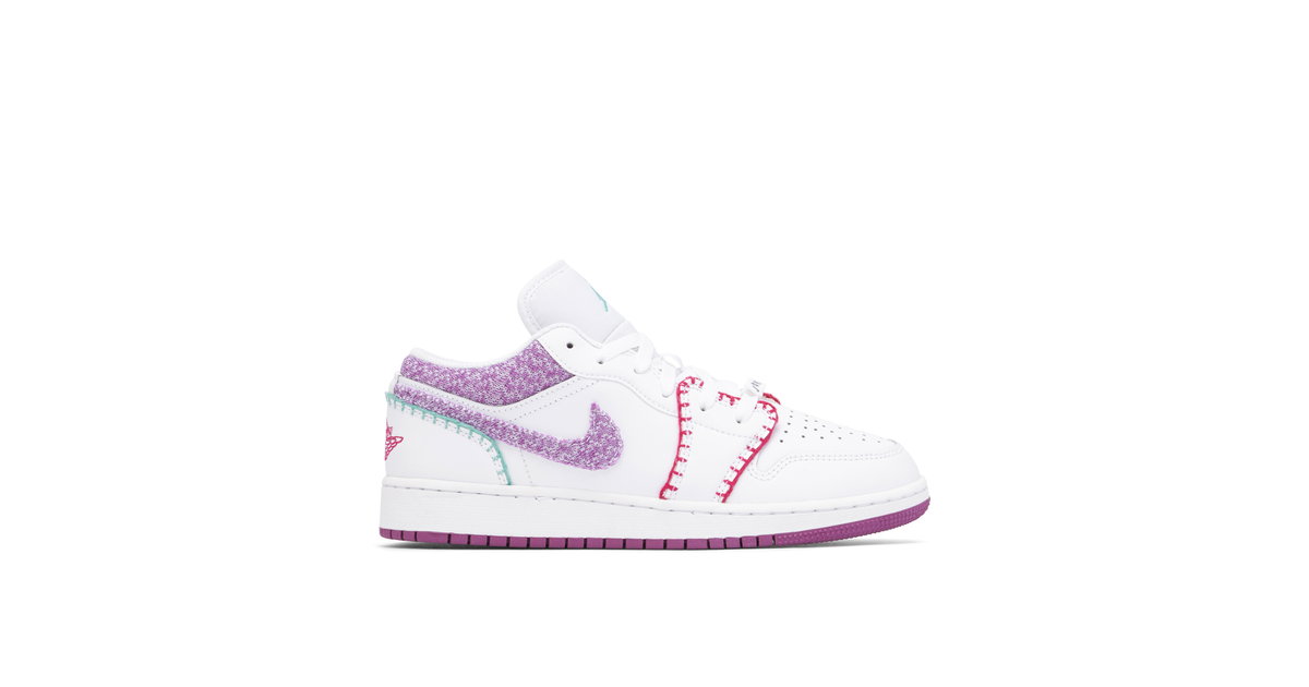 Air Jordan 1 Low SE Knit GS | DM9037-100 | Laced