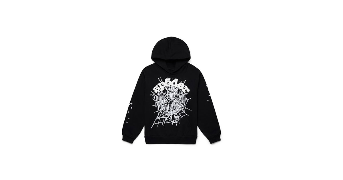 Sp5der OG Web Hoodie Black | SP5DER-00001 | Laced
