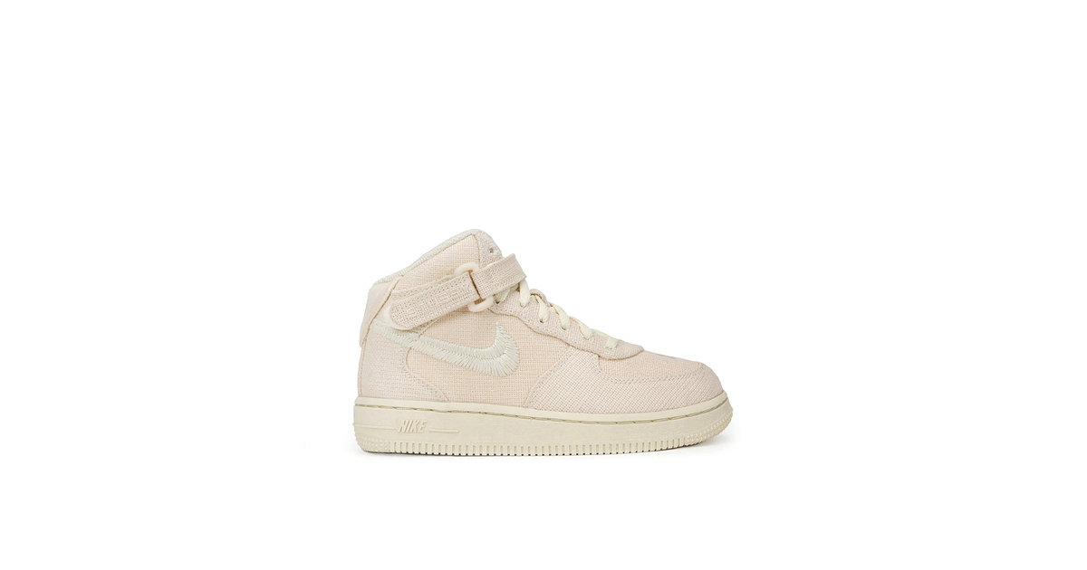Nike Air Force 1 Mid x Stussy Fossil PS | DN4157-200 | Laced