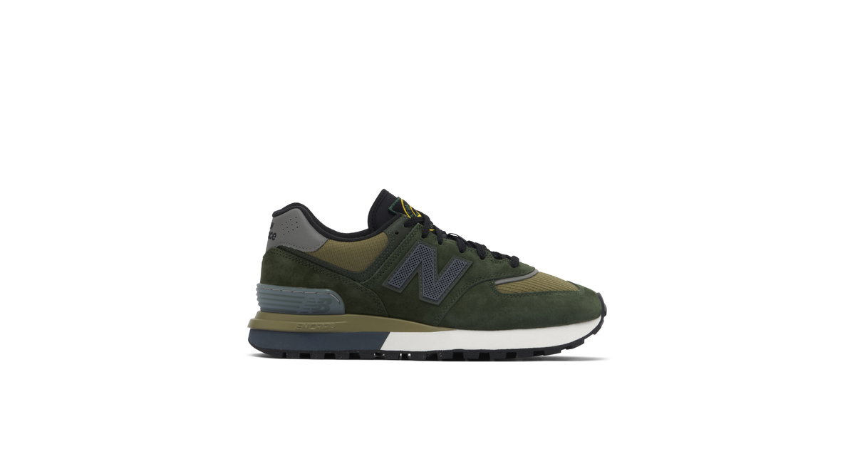 New Balance 574 Legacy Stone Island Dark Green | U574LGIL | Laced
