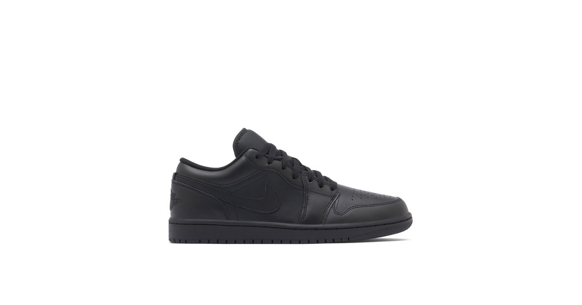 Jordan 1 Low Triple Black (2022). SIZE 10.5 - 553558-093 Air Jordan 1 Low Triple Black 553558-093 Men main image 2