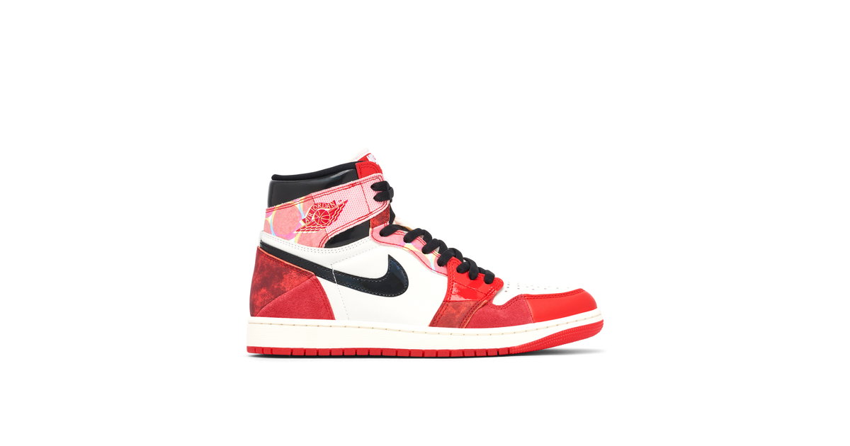 Air Jordan 1 High x Spider-Man Across The Spider-Verse Red Black